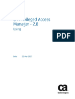 CA Privileged Access Manager - 2.8 - ENU - Using - 20170322 PDF