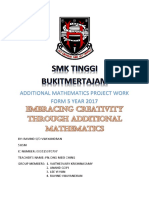 Add Math Project Work SPM