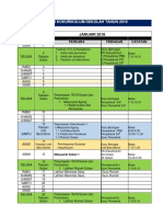 Takwim Kokurikulum 2018