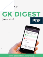 Monthly GK Digest June PDF