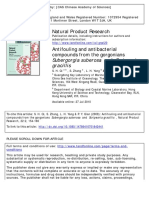 Antifouling and Antibacterial Compounds From The Gorgonians Subergorgia Suberosa and Scripearia Gracillis