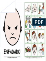 Trabajar Emociones Enfadado Pictos Arasaac