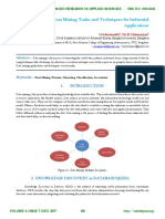 Reliable Data Mining Tasks and Techniques for Industrial Applications