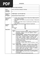 Decision Analysis & Modelling