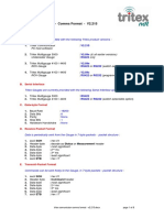 Tritex Comunicator Comms Format - V2.215