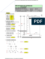 Calculo Muro de Contención 