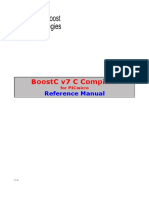 Boostc V7 C Compiler: Reference Manual