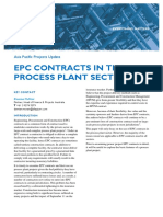 Epc Contracts Process Plant Sector