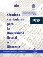 FINAL24-9-13 Glosario de Trminos Curriculares UNED PDF