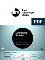 Smpte Uk & Sam - ST 2110 The Basics Final