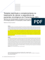 Terapias complementares e espirituais no tratamento do câncer