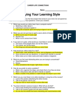 Identifying Your Learning Style CLC 15