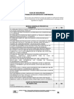 Checklist Trabajos en Espacios Confinados