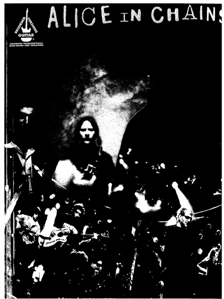 Alice in Chains - Unplugged (Guitar Tablature Songbook) PDF | PDF