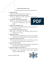 Contoh Penulisan Daftar Pustaka PDF