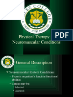 PT in Neuromuscular Conditions