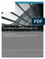 Installing Oracle Web Logic 12c PDF