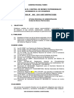 Directiva - GRT - Control Bienes Patrimoniales - Asignados