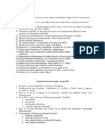 Examen de Cirugia Neurocirugia