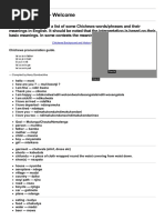 Meanings of Lozi Words and Names | PDF