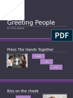 Cross Cultural Understanding-Greeting People