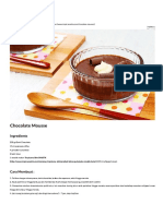 Chocolate Mousse PDF
