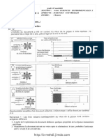 Devoir de Synthèse N°3 (Corrigé) - Sciences Naturelles - 4ème SC Exp (2008-2009) Mme Raja Habli