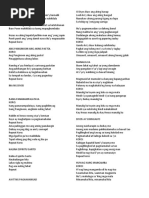 Manalig Ka Lyrics Pdf