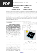 Automatic Solar Tracker System