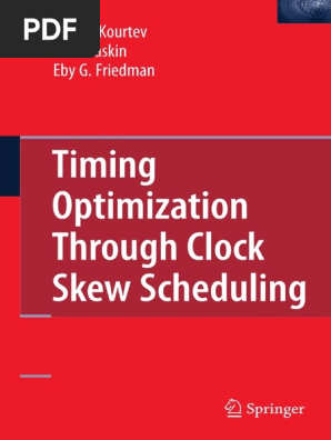 Timing Optimization Through Clock Skew Scheduling - Ivan S