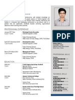 Resume of Md. Tarek Aziz (Updated) PDF