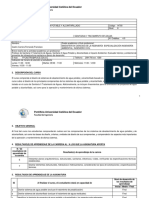 Programa Microcurricular Sanitaria III 2016 02