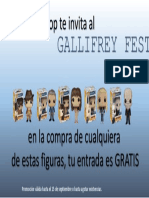 Promoción Gallifrey Fest