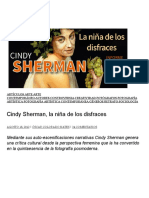 Cindy Sherman, La Niña de Los Disfraces