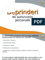 Workshop AAT Autonomie Personala