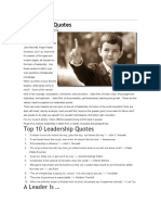 Great Leadership Quotes PDF