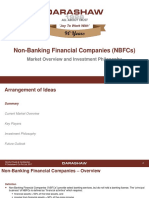 NBFC Market Overview and Investment Philosophy