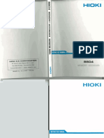 Hioki 8804 User Manual