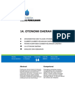 Modul 14 Otonomi Daerah