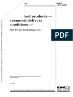 BS EN 10277 4 2008 Bright Steel Products Case Hardening Steel Part 4 General PDF