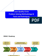 Lean Quality Circle Problem Solving Methodology & Tools and Techniques