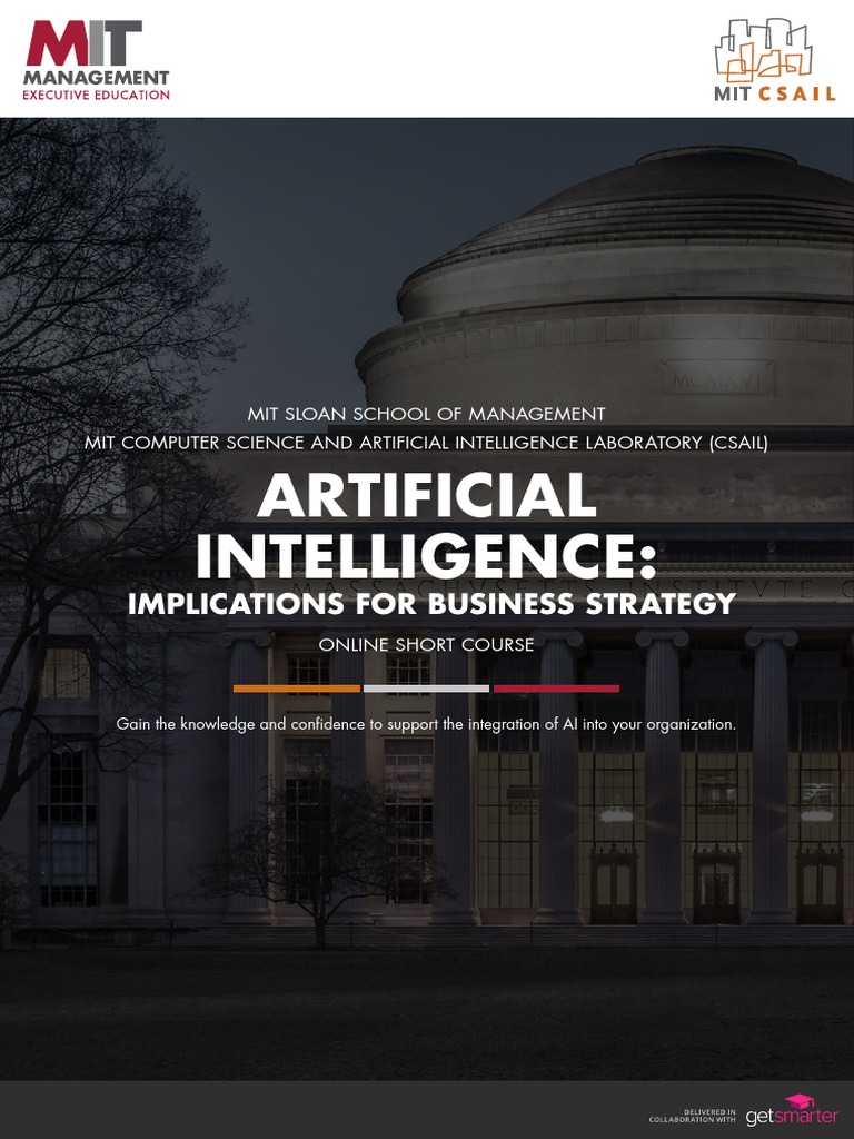 AI for Business Strategy Course | PDF | Artificial Intelligence ...