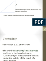 Estimate Measurement Uncertainty
