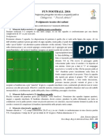 Programma Tecnico 1 Raduno Fun Football