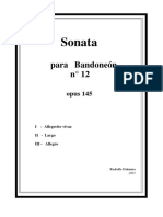 145 Sonata Bandoneon n12 Op145 2007 Daluisio