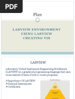 Labview Environment Using Labview Creating Vis