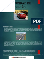 Velocidad de Diseño