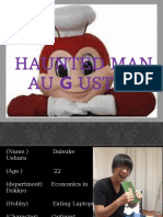 Haunted Man Ausust 17