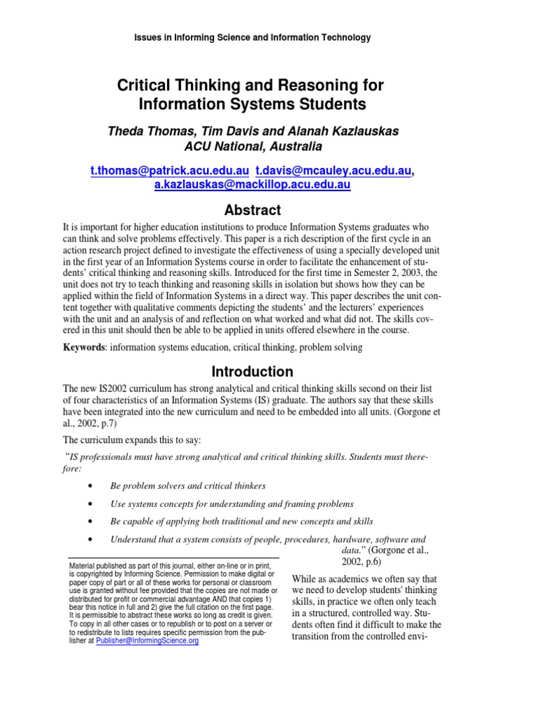 Critical thinking formal and informal reasoning 08 image