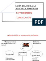 Aplicación de Frio A Los Alimentos